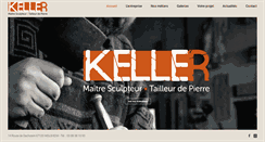 Desktop Screenshot of keller-sculpture.fr